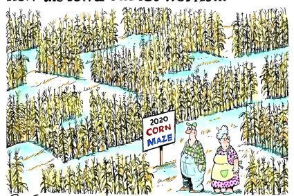 Drawn to the News: Iowa caucas
